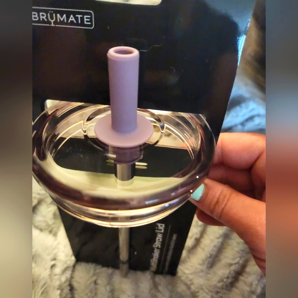 Brumate straw lid